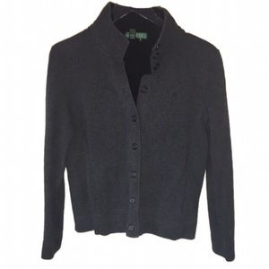 [Lauren Ralph Lauren] Button Sweater Medium